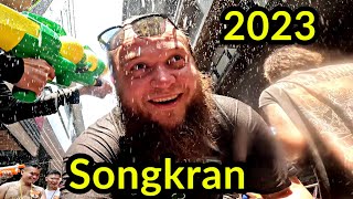 🇹🇭 BANGKOK YOU CRAZY  MY FIRST SONGKRAN EXPERIENCE IN THAILAND [upl. by Wendel]