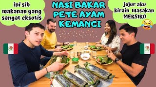 DIBILANG HIDANGAN EKSOTIS KARENA PENYAJIANNYA MEREKA SAMPE BINGUNG GIMANA CARA MAKAN NASI BAKAR [upl. by Aman305]