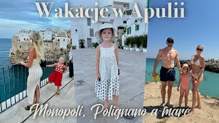 WŁOCHY 2024  Monopoli  Polignano a mare  Apulia [upl. by Terrena]