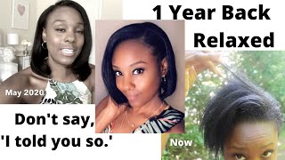 I RELAXED AND DESTROYED MY 4C HAIR 2021  Do I regret it [upl. by Odragde]