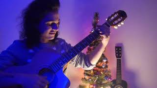 Jingle Bells  Guitar Chords Solo  ليلة عيد  صولو كوردات جيتار [upl. by Ashley]