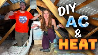 Replace Your Old HVAC System With THIS DIY Heat Pump Install [upl. by Lord]