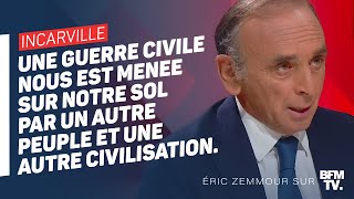 Eric Zemmour sur BFM TV  Je propose la remigration pour les criminels d’origine étrangère [upl. by Zoarah402]