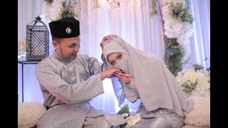 MALAYSIA WEDDING  Nasrullah amp Maizatul Solemnization Nikah 2018 [upl. by Cown]