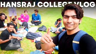 Hansraj College Vlog  Brain Teaser Vlog  Delhi University  North campus  Sharukh Khan College [upl. by Nabila]