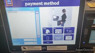 Diebold Nixdorf Self Checkout Machine  Aldi  Feltham  Greater London [upl. by Sucram833]