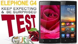 Elephone G4 test vidéo par GLG [upl. by Neyuh]