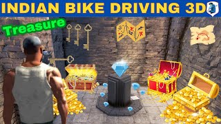 I Found Treasure in Room With TechnoGamerzOfficial in Indian Bike Driving 3D 28 [upl. by Arquit]