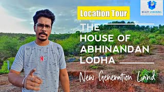 LocationFoothills of Matheran Celebration Land By The House of Abhinandan Lodha Call 9136367345 [upl. by Pearl]