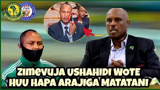 ZIMEVUJA😳 HUU HAPA USHAHIDI HAKUNA SIRI TENA ARAJIGA MATATANI MWA TFF [upl. by Simonsen]