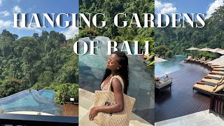 Best hotel in Bali LUXURY jungle retreat  Hanging gardens of Bali Ubud [upl. by Ennovaj]