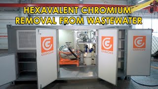 Hexavalent Chromium Removal with Wastewater Treatment Plant AVSk150 [upl. by Marih467]