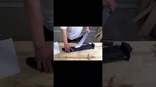 Gorilla Tactical Knife Test 🔥knife blade tactical tacticalgear [upl. by Bakemeier597]