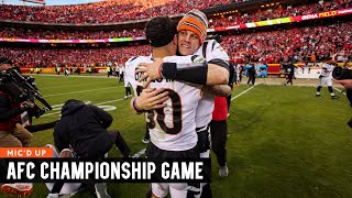 quotWe Did Itquot  Micd Up AFC Championship Game  Cincinnati Bengals [upl. by Drawd]