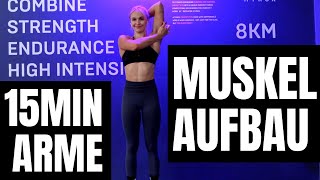 Definierte Arme 15 MIN Kurzhantel Training Zuhause für Frauen [upl. by Salta]