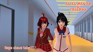 ALICE MEGAN amp FRIENDS REYNI BANGUN DARI KOMA  SAKURA SKOL SIMULATOR [upl. by Yelyac]