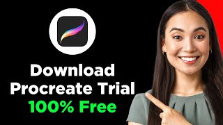 How To Download Procreate Trial For Free 2024 New Method [upl. by Franek]