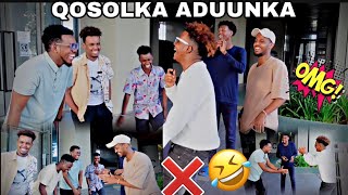 QOSOL IYO QARAAXO don’t laugh challange [upl. by Diamond]