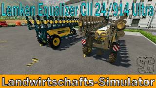 LS22 Modvorstellung  Lemken Equalizer CII 24914 Ultra v1000  Ls22 Mods [upl. by Atteynot749]