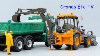 Motorart Volvo BL71B Backhoe Loader by Cranes Etc TV [upl. by Leena]