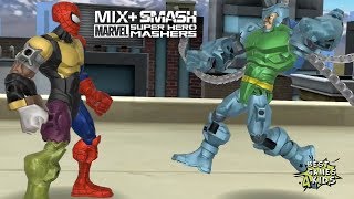 MixSmash Marvel Super Hero Mashers 15  NEW Mashup SPIDERMAN  HULK Super Hero By Disney [upl. by Aniluap541]