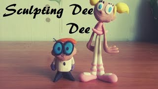 Dexters laboratory  sculpting Dee Dee [upl. by Onateyac]