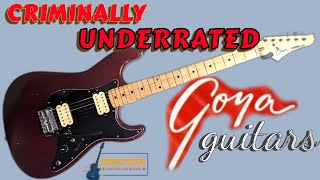 One of the MOST 😴 SLEPT ON Vintage Guitars Goya studio 63 Deep Dive Review and Demo [upl. by Yrred]