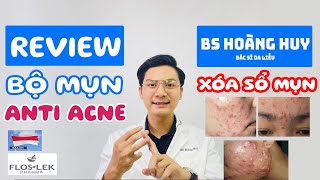 Review Bộ Mụn Anti Acne Floslek quotXóa sổ mụnquot  Bs Hoàng Huy  Healthygoods [upl. by Epoh]