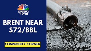 Crude Oil Prices Steady After 5 Decline In 2 Days Gold Trades At 2Month Low  CNBC TV18 [upl. by Ahsilem]