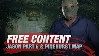 Friday the 13th The Game  Jason V and Pinehurst [upl. by Ettezil]