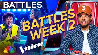 The Best Performances from the Second Week of Battles  The Voice  NBC [upl. by Gaw]