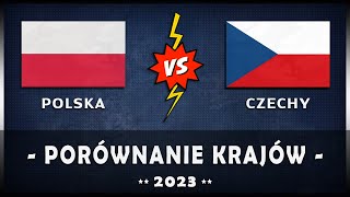 🇵🇱 POLSKA vs CZECHY 🇨🇿  Porównanie gospodarcze w ROKU 2023 Czechy [upl. by Seraphina755]