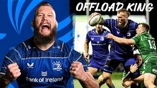 RG Snyman has been a cheat code for Leinster  Best Moments R16 2024 [upl. by Cohl209]