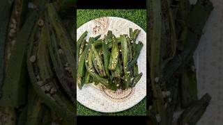 Steamed Okra recipe  Simple bhindi boil localstyle arunachalprades northeastindia [upl. by Frasier]