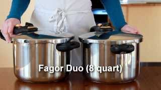 How to Use a Pressure Cooker Fagor Duo [upl. by Bathelda]