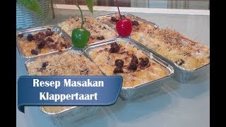 Resep Membuat Klappertaart Asli Manado [upl. by Eneli]