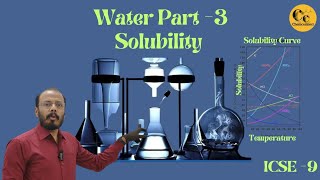 Water part 3 Solubility and solubility curve Class 9 Chemistry [upl. by Nivar]