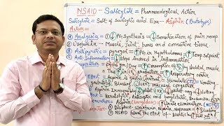 Non Steroidal Anti inflammatory Drug  NSAIDs Part04 Pharmacological Action of Salicylate [upl. by Terence644]