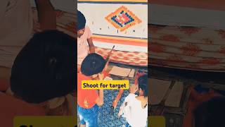 Target two Baloon shooting ll shortvideo short shorts [upl. by Enivid]