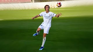 16YearOld Joan Martínez vs Rayo Majadahonda  Real Madrid Juvenil A [upl. by Pitchford]