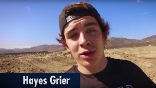 Hayes Grier Tackles the Red Bull Straight Rhythm Track [upl. by Ahseket]