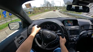 2022 Acura ILX POV Drive  Fun Luxury Compact Sedan [upl. by Akyssej]