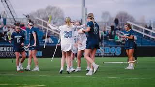 Tufts v Endicott Lacrosse Highlights  2023 [upl. by Hcnarb]