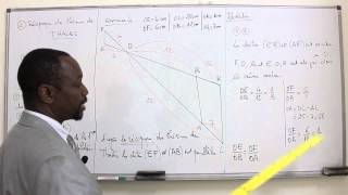 Cours  Troisième  Mathématiques  Théorème de Thalès 6éme Partie [upl. by Calica]