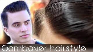 Comb Over Mens Hair  Classic Hairstyle Tutorial  Slikhaar TV [upl. by Natek109]