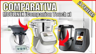 COMPARATIVA MOULINEX ICOMPANION TOUCH XL ⚡️ vs 💥 THERMOMIX TM6 ⚡️ vs 💥 TAURUS MYCOOK TOUCH [upl. by Sessylu]