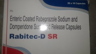 RabitecDSR Capsules Uses Composition Side EffectsPrecautions Dosage amp review in Hindi [upl. by Vizza]