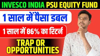 Invesco india psu fund review Invesco india psu equity fund review [upl. by Merfe886]