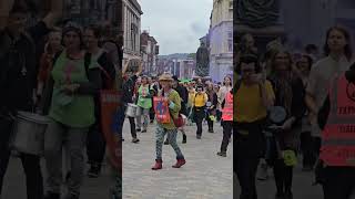 Extinction Rebellion UK Aug2024 Demonstration Windsor xr [upl. by Rolandson]