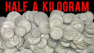 Unboxing Half a Kilogram of British Silver Coins [upl. by Ehcram]